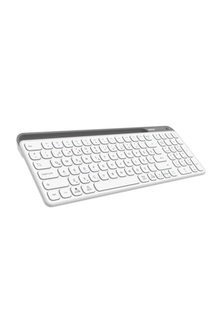 Everest Kb-bt90 Beyaz-gri Bluetooth+ 2.4ghz Q Mac-win-android-ıos Uyumlu Kablosuz Klavye