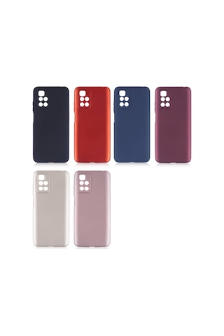 Xiaomi Redmi 10 2022 Kılıf Zore Premier Silikon Kapak Lacivert
