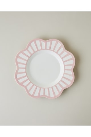 English Home Soft Cloud Stoneware Servis Tabağı 27,5 Cm Açık Pembe