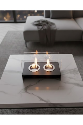 Reyo Stove Kuvars Masaüstü Bioethanol Şömine