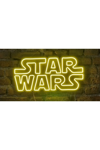 Star Wars Neon Ledli Duvar Aydınlatması
