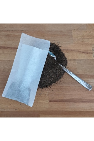 Çay Bitki Çayı Demleme Filtresi Boş Demlik Poşeti Galoşu Bonesi 8x17 Cm 1000 Adet Ev Otel Cafe Horeca