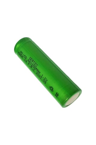 Sertec 1.2Volt 1200mAh AA Ni-CD Şarjlı Kalem Pil Başlıksız 1 Adet