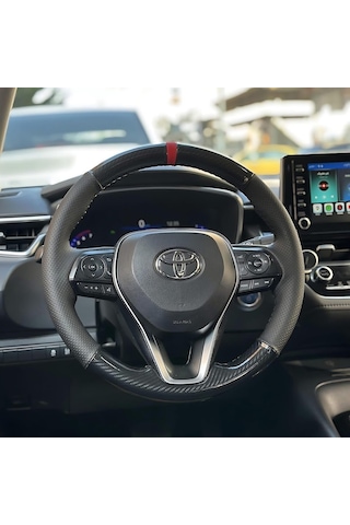 Toyota Corolla 2020-2026 Araca Özel Direksiyon Kılıfı 5d Kristal 1 Adet