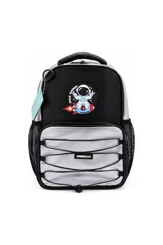 Chımola Dıno Space Sılver Sırt Çantası 12" Çok Renkli