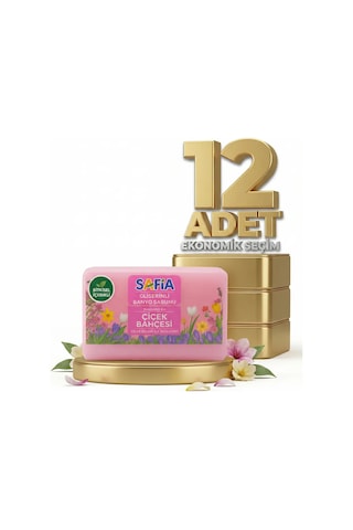 Safia Gliserinli Çiçek Bahcesi Banyo Sabunu 12x150 Gr Gliserin
