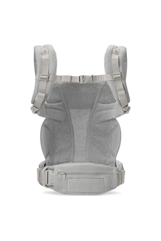 Ergobaby Omni Deluxe Mesh (Pearl Grey) , 4 Farklı Taşıma Pozisyonlu Kanguru , 0-4 Yaş Için