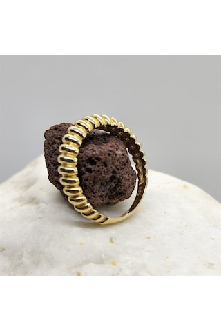 Kruvasan Taşsız Altın Alyans-Taşsız Modern Evlilik Alyansı Modern 552950158