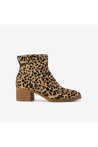 10023530 Brown Sugar Leopard Bot Kadın 10023530 10022792 Toms Delilah Heeled Boot