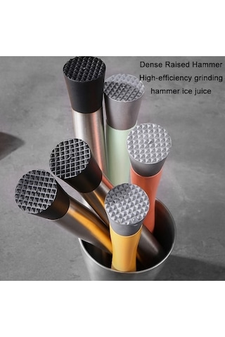 Dancemonkey Kokteyl Limon Şekilli Karıştırıcı Çubuğu Buz Çekici