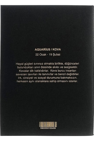 Kova rcu Yıldız Haritası Defter