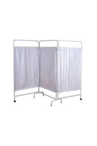 Muayene 3 Kanatlı Paravan Muayene Masası Paravanı Revir Paravanı