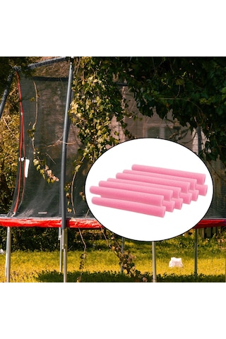Suntek 12 Adet Trampolin Direği Köpük Kovanları Pembe