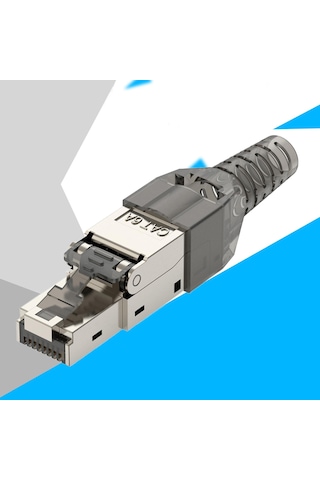 Homyl Pc Hub'ları Için Cat7 Rj 45 Konektörü Ağ Cat6a