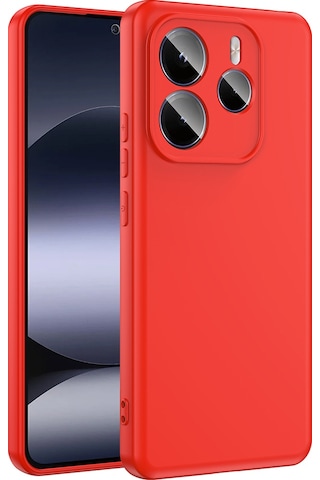 Redmi Note 14 5g Kılıf Tchs Mara Lansman Kapak - Koyu Mor Mor