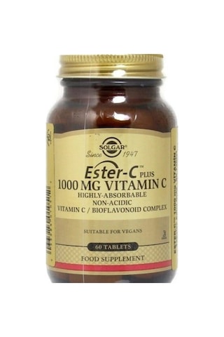 Solgar Ester C 1000 Mg 60 Tablet