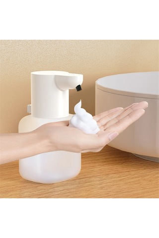 Xiaaokeji 550ml Otomatik Sensörlü El Makinesi Ipx5 Su Geçirmez Ev İçin Beyaz A Beyaz