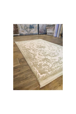 Loft 3001 Yeşil Halı Çok Renkli
