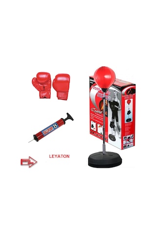 Ayaklı Boks Vurma Standı Pencikball Hız Topu 120-146 Cm Çok Renkli