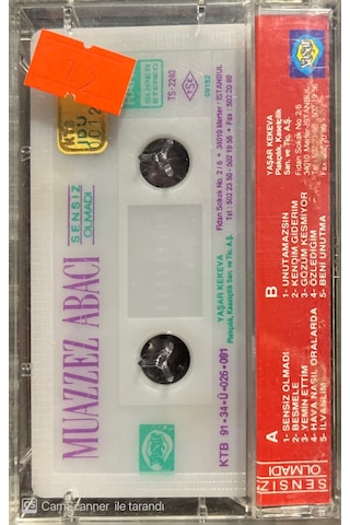 Plak Değildir Kaset Tir Muazzez Abacı Sensiz Olmadı Kaset