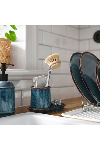 Ikea Tvålsjön Banyo Seti, Mavi, 3 Parça