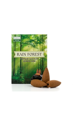 Rain Forest Yağmur Ormanları Kokulu Geri Akış Tütsü