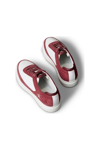 Calvin Klein Basket Cupsole Laceup Lth-su-10125 Beyaz