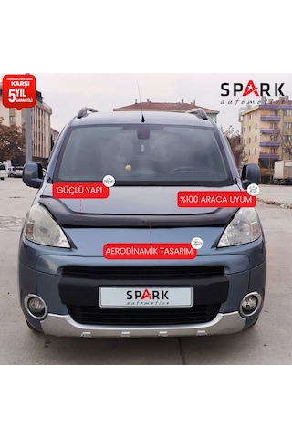 Peugeot Partner Tepee 2009-2015 Yıl Aralığı Uyumlu Ön Kaput Rüzgarlık 3mm