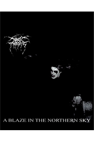 Darkthrone A Blaze in the Northern Sky Büyük Sırt Patch Yama Siyah