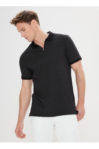 AC&Co / Altınyıldız Classics Altınyıldız Classics Siyah Erkek Polo T-shirt 4a4824200036 Siyah