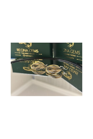 Triple Luxe Hoop Çok Renkli
