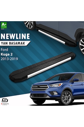 S-dizayn Ford Kuga 2 Newline Krom Yan Basamak 183 Cm 2013-2019