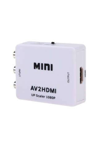 4553 Rca Av To Hdmi Çevirici Dönüştürücü Adaptör