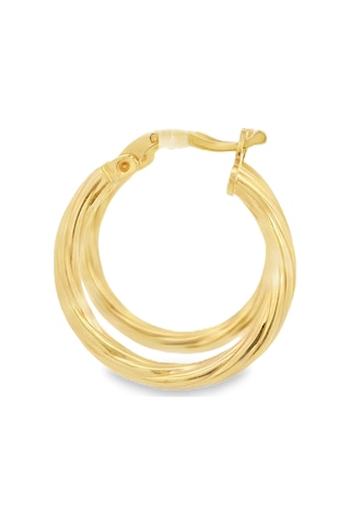 Cigold Taşsız Küpe 14 Ayar Altın 2.21 Gr Oa-k1tb01029363 Renkli