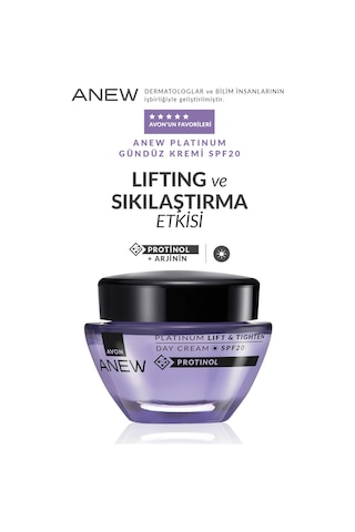 Avon Anew Platinum Lift & Tighten Gece Ve Gündüz Krem Seti
