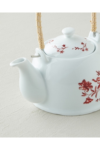 English Home Plantopia Porselen Demlik 750 Ml Bordo