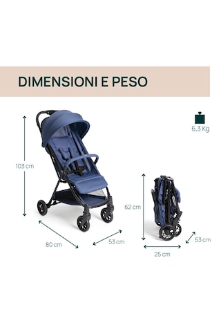 Chicco Urbino Kabin Bebek Arabası / Royal Blue