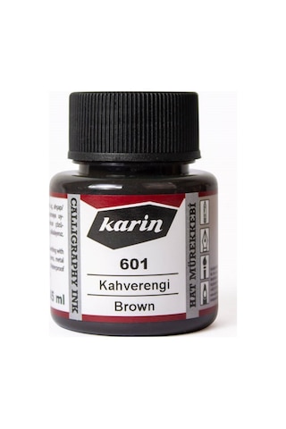 Karin Hat Mürekkebi Kahverengi 601-45Ml