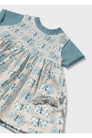 Mayoral 1918 Kız Çocuk Yeşil 2 Li Elbise Yeşil