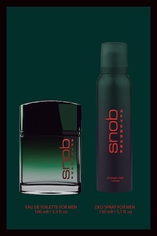 101 Dalmaçyalı Snob Afterdark Edt & Deodorant Spray For Men Acı Kahverengi