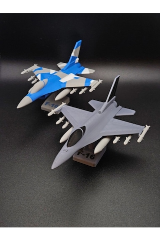F-16 Uçak Kit Kart Maket