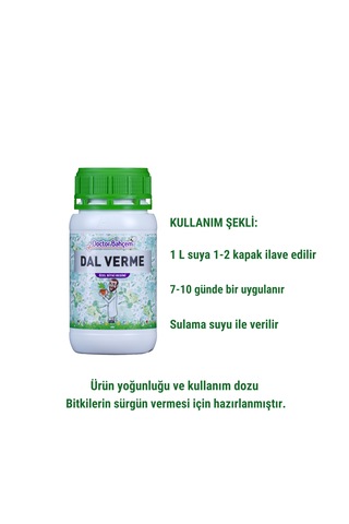 Doctor Bahçem Dal Verme Destekleyici Bitki Besini Güçlü Sürgün Ve Sağlıklı Gelişim İçin 1000 Ml