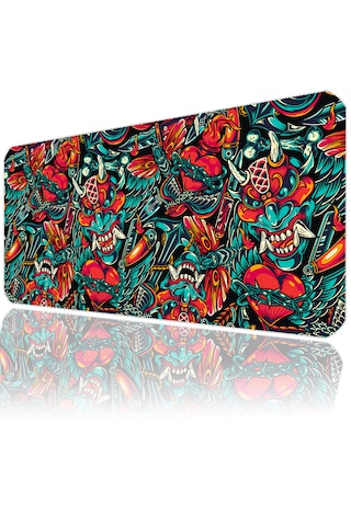 İlyuka Mousepad 90x40cm Büyük Boy Xxl Mp359040 Crazy Heart