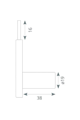 Canex Kare Çekmece Kilidi Çift Turlu Uzun 10 Adet