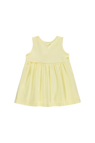 Civil Baby Gipe - Kurdelalı 6-18 Ay Elbise - Sarı Soft Sarı