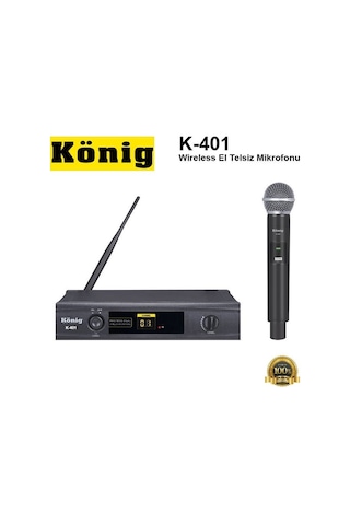 König K-401 Wireless El Telsiz Mikrofonu