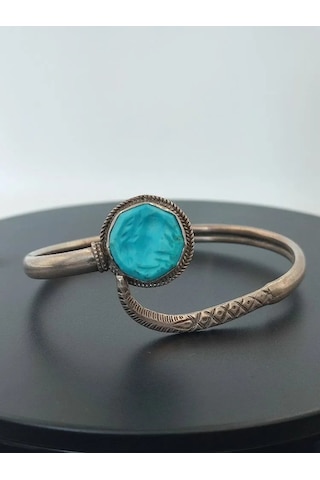 Turkuaz Gümüş Bileklik 297 Gümüş