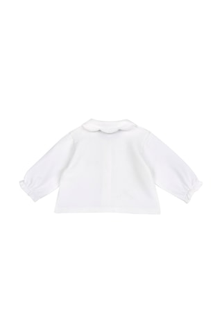 Chicco Kız Bebek Uzun Kollu Hırka 09101852000000 000033 Beyaz