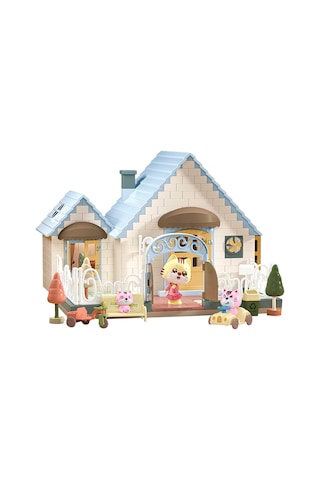 Dıy Sesli Işıklı Kedi Evi - 522 Parça