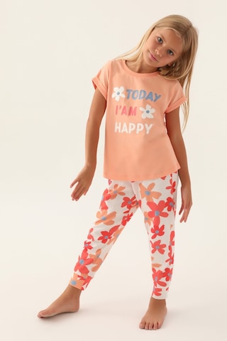 Rolypoly Today Somon Kız Çocuk Pijama Takımı 5274-43138 Somon